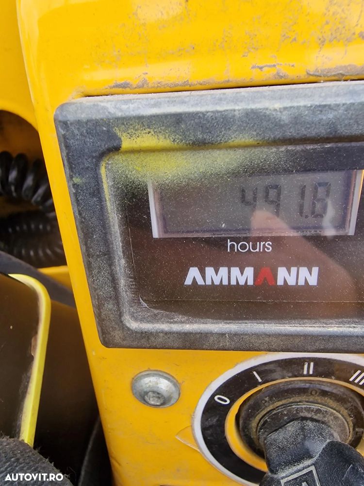Ammann AMMANN 15.75, 1,5t, RADIOCOMANDA, lat tambur 0,8m, 2018, 491 ore functionare, tamburi tip picior de oaie 80% ok, lung 2,23m, inaltime 1,2m, latime 0,8m, motor YANMAR 14,8kW, STARE FOARTE  BUNA, posibilitate leasing-PROMOTIE 11.900 EUR+Tva - 16