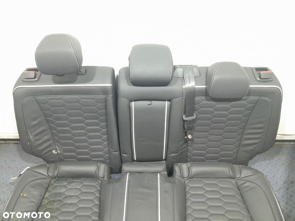FORD MONDEO MK5 FOTELE PRZÓD KANAPA TYŁ SKÓRA BOCZKI EU VIGNALE - 6