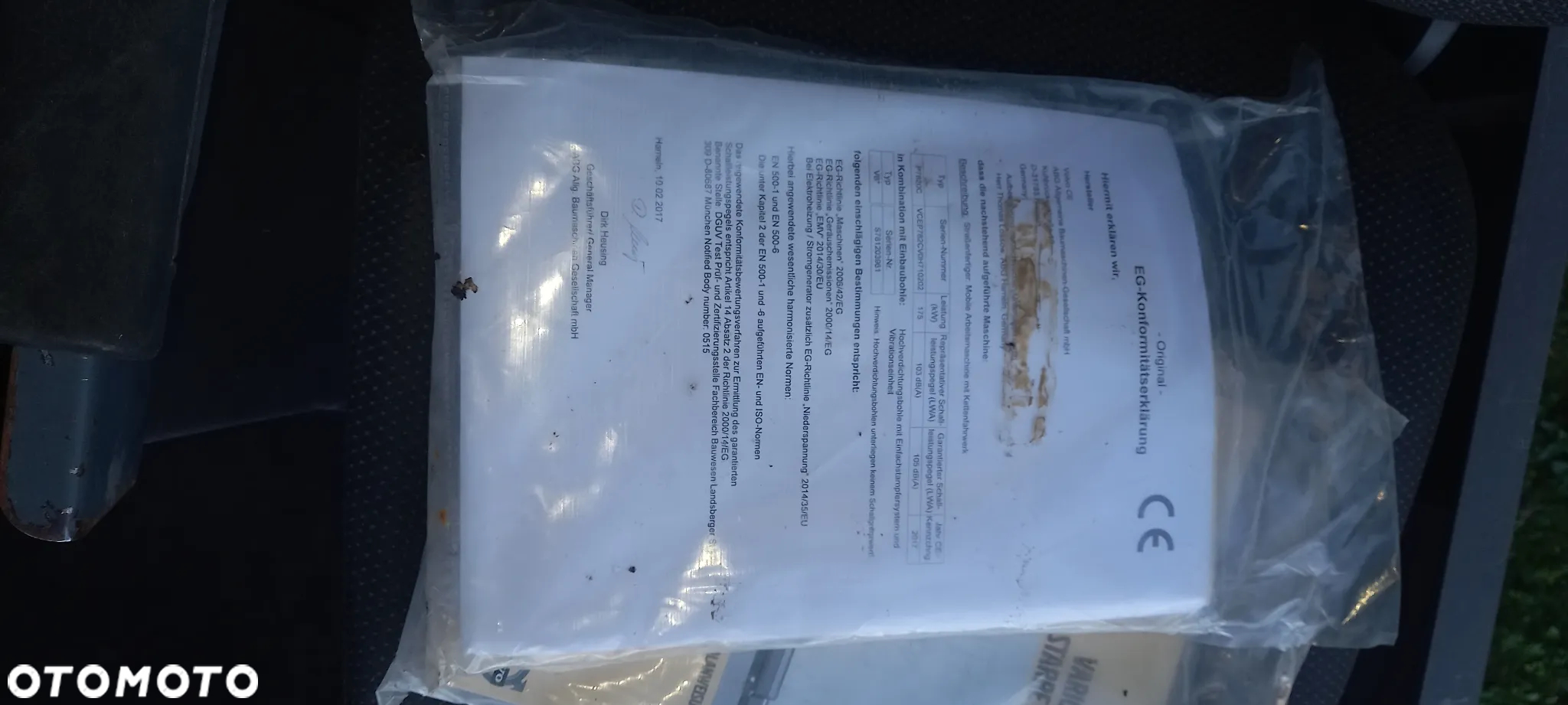 Volvo P7820C ABG Rozściełacz Asfaltu na gąsienicach 2017rok układarka 2,5-5m Niwelacja, stan bdb import - 29