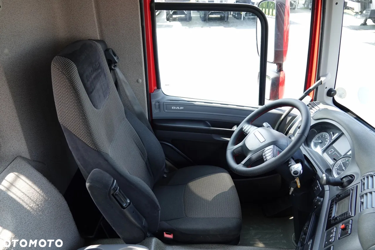 DAF CF 460 / 8x2/  LAWETA / PLATFORMA / NAJAZDY HYDRAULICZNE / WYCIĄGARKA / oś skrętna i podnoszona / EURO 6 - 29
