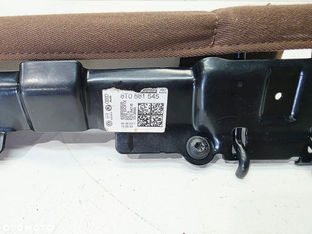 MOCOWANIE ISOFIX PRZÓD AUDI A3 8V A4 B8 A5 8T A6 C7 BRĄZ 8T0881545 - 6