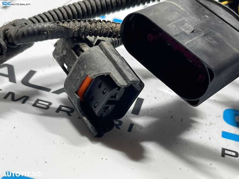 Cablaj Instalatie Electrica Pentru Proiectoare Ceata si 6 Senzori Parcare de pe Bara Spoiler Fata Volkswagen Touareg 7L 2003 - 2007 Cod 7L6971095A [D0288] - 3