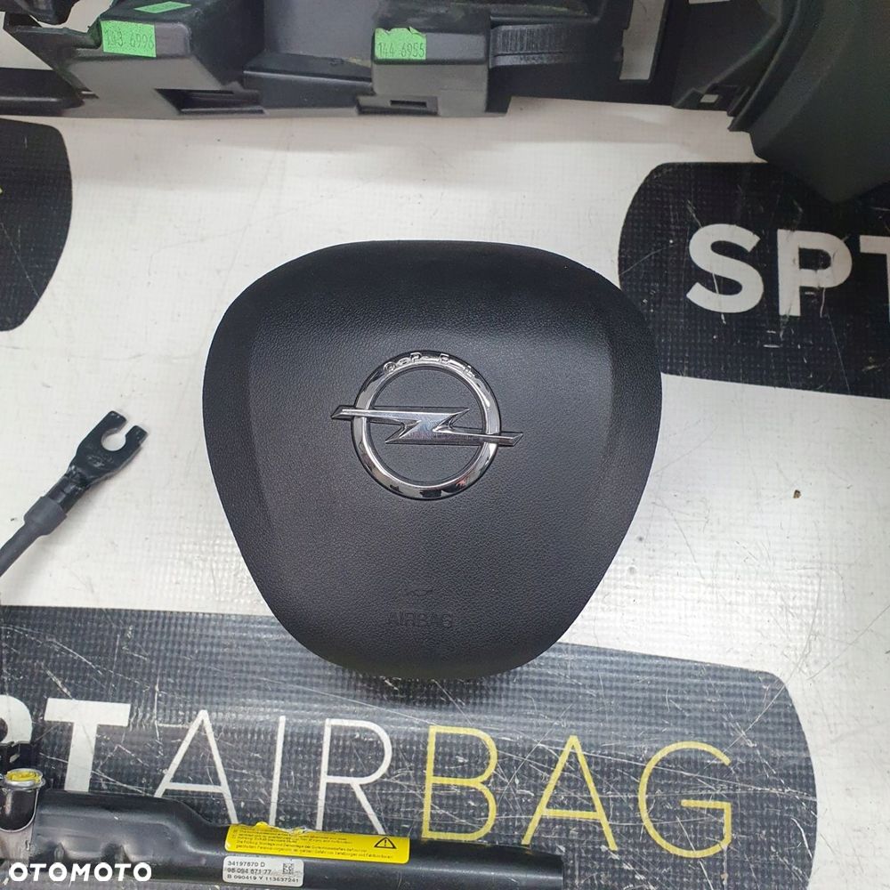 OPEL GRANDLAND LIFT DESKA ROZDZIELCZA KONSOLA KOKPIT PULPIT PODUSZKI AIRBAG AIR BAG PASY KIT SET - 4
