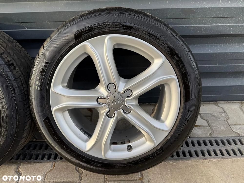AUDI A4 B8 A5 8T KOŁA ALU FELGI OPONY 225/50/17 98W 8K601025CE 7.5Jx17 ET45 - 4