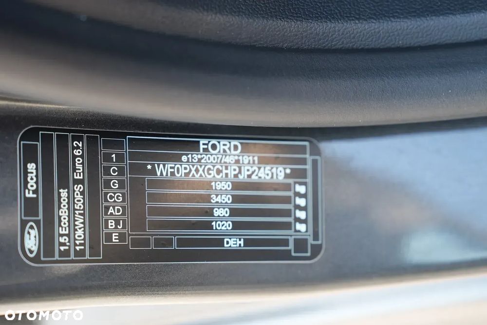 Ford Focus 1.5 EcoBoost ST-Line Business - 21