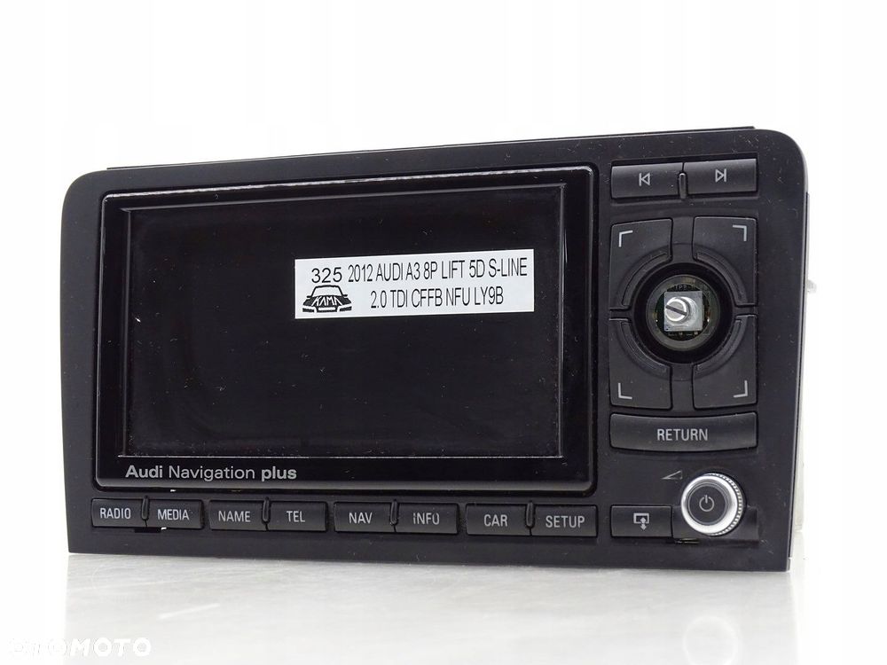 RADIO NAVI NAWIGACJA MMI MULTIMEDIA RNS-E PLUS AUDI A3 8P LIFT 8P0035193G - 1