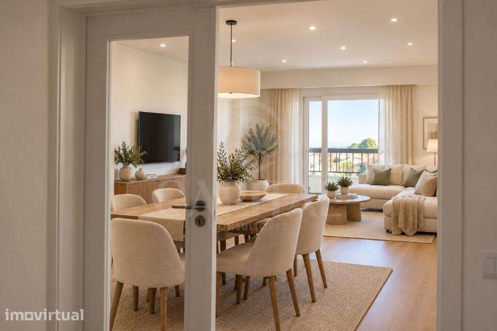 T3 Totalmente Remodelado com Vista Mar e Garagem Box | Jardins do Buza - Grande imagem: 3/37