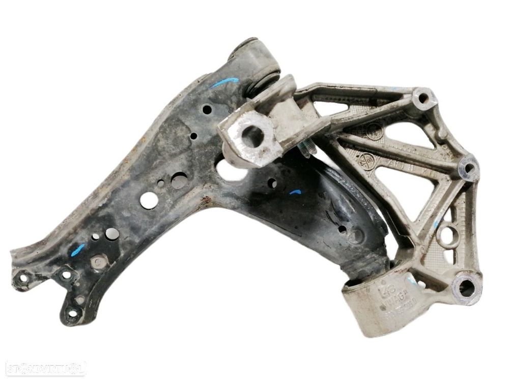 BRAÇO SUSPENSÃO INFERIOR FRONTAL ESQUERDO VOLKSWAGEN POLO 2005 -600199293 - 4