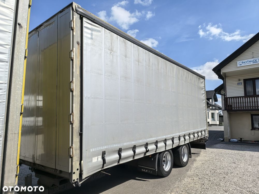 MAN TGX 26.480 // Zestaw przejazdowy z przyczepą // Firanka // - 6