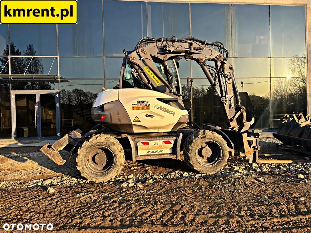 Mecalac 9 MWR KOPARKA KOŁOWA 2019R. MTH: 3095 | MECALAC 11 KOMATSU PW 98 TEREREX TW 95 110 WACKER NEUSON 100 YANMAR - 23