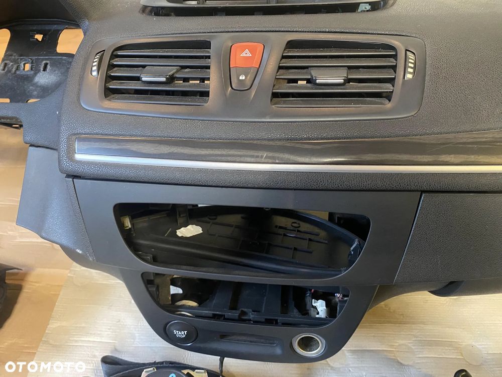 Deska rozdzielcza Airbag kpl Konsola poduszki Renault Megane III 3 OE - 8