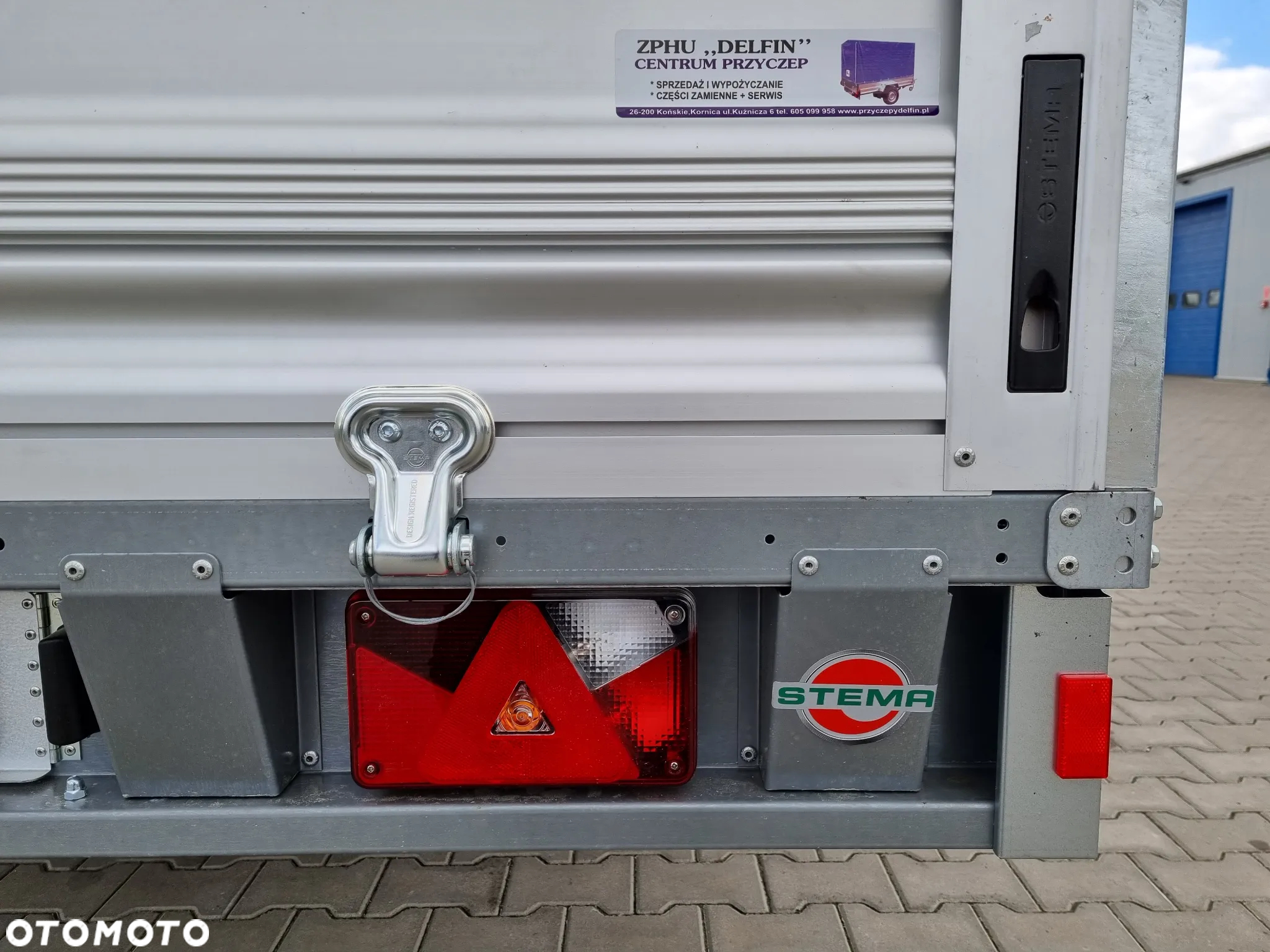 Stema SH O2 27-40-20.2 Przyczepa 401x203 cm 2,7T - 11