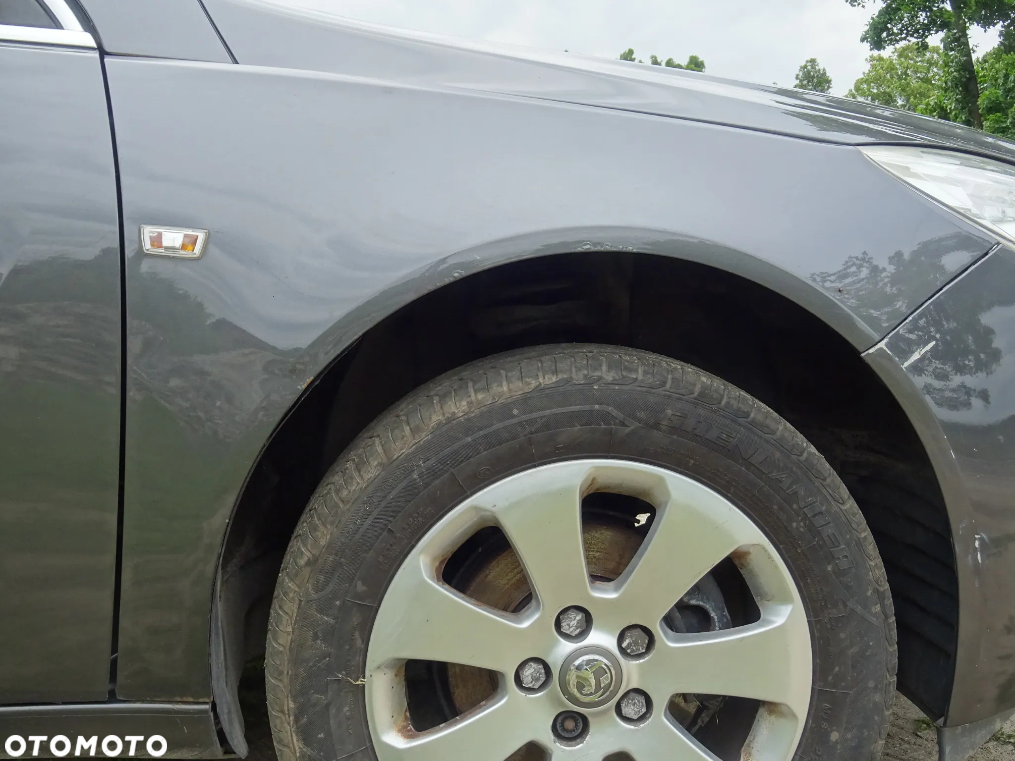 OPEL INSIGNIA A BŁOTNIK PRZÓD PRAWY PRZEDNI Z177 - 2