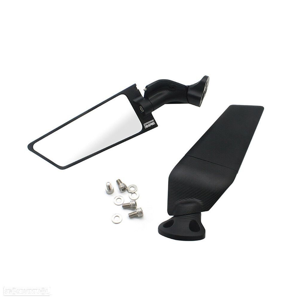 espelhos aerodinamicos kawasaki ninja zx6r zx14 zzr 1400 zx10r - 1