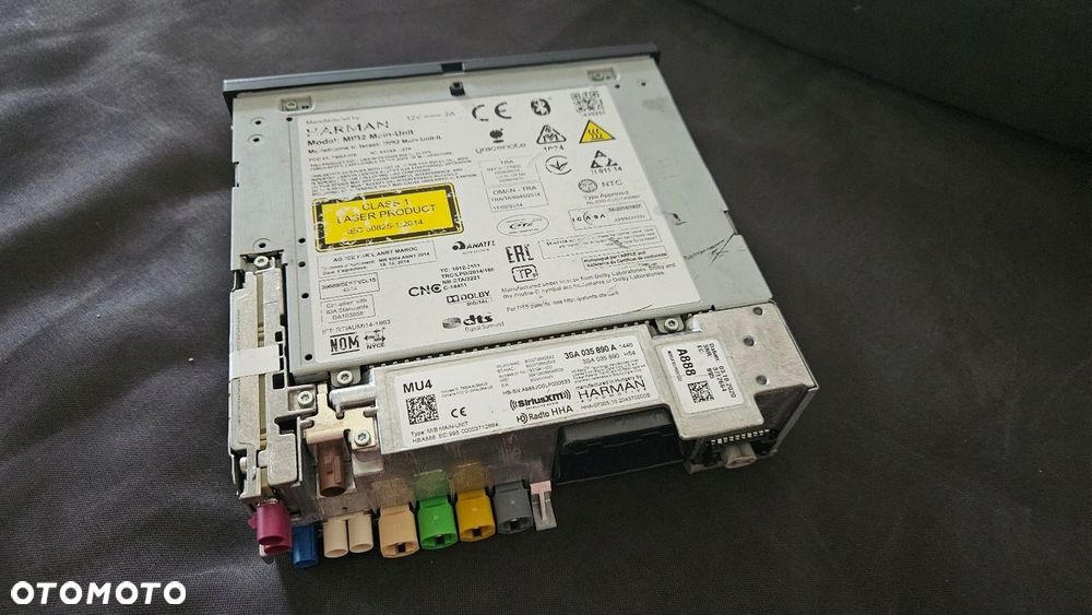 CZYTNIK NAWIGACJI BENTLEY Continental GT 3SA035890A 3SA035890 A 3SA035035 - 4