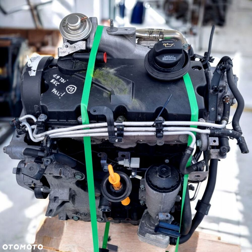 SILNIK KOMPLET VW Touran 1.9 TDI 105KM ładnie pracuje BKC - 3