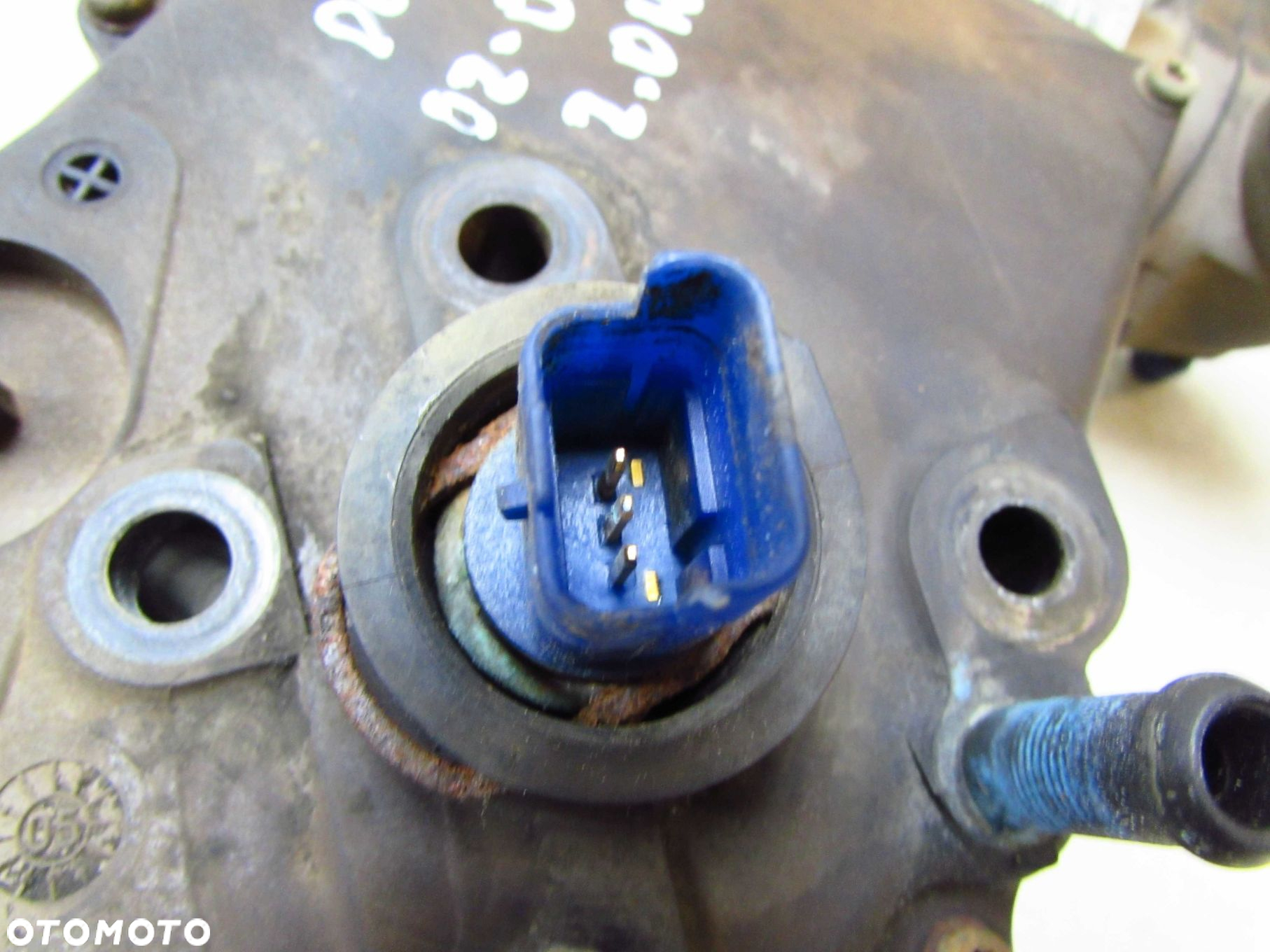 FIAT DUCATO BOXER JUMPER 2.0 HDI OBUDOWA TERMOSTATU 9643212080 + CZUJNIK - 5