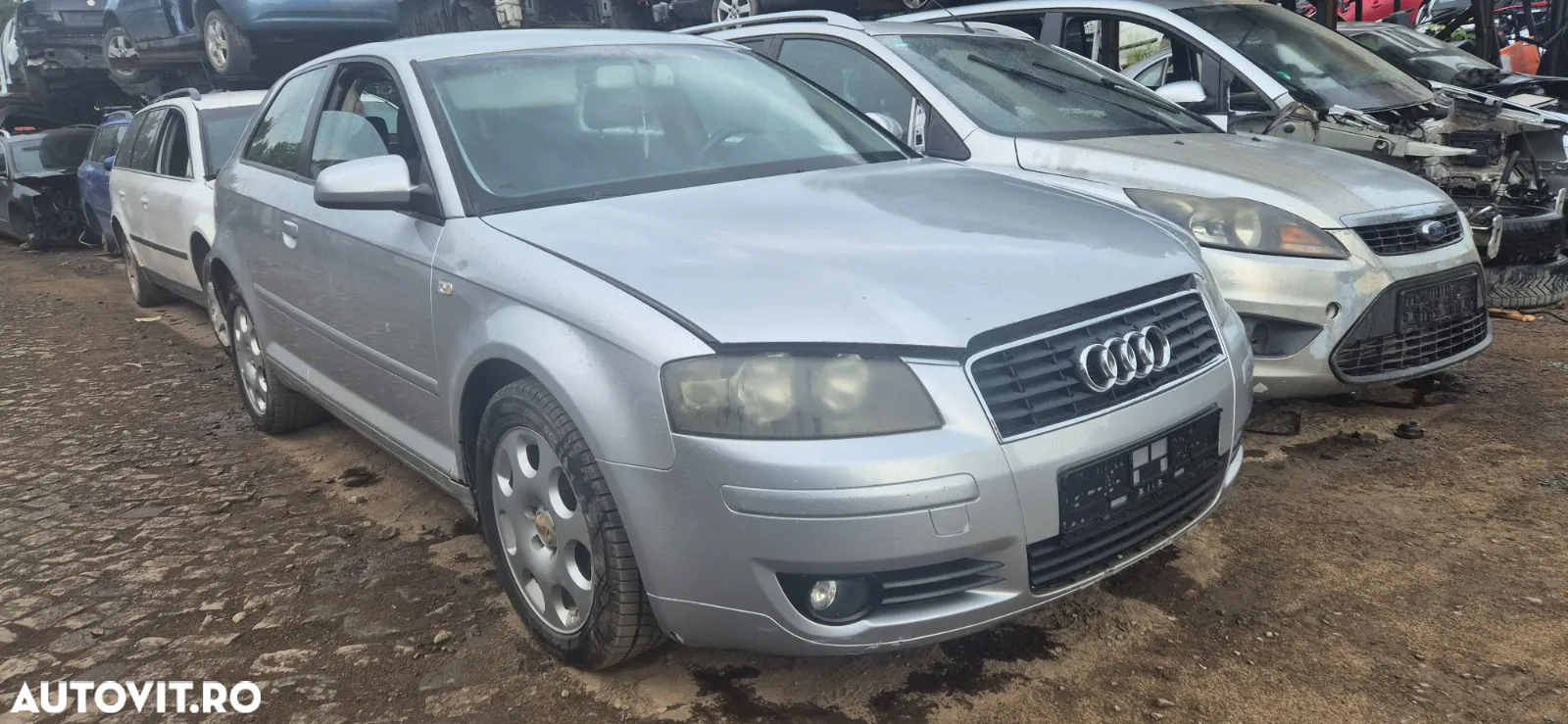 Bara spoiler fata Audi A3 8P 2005 - 4