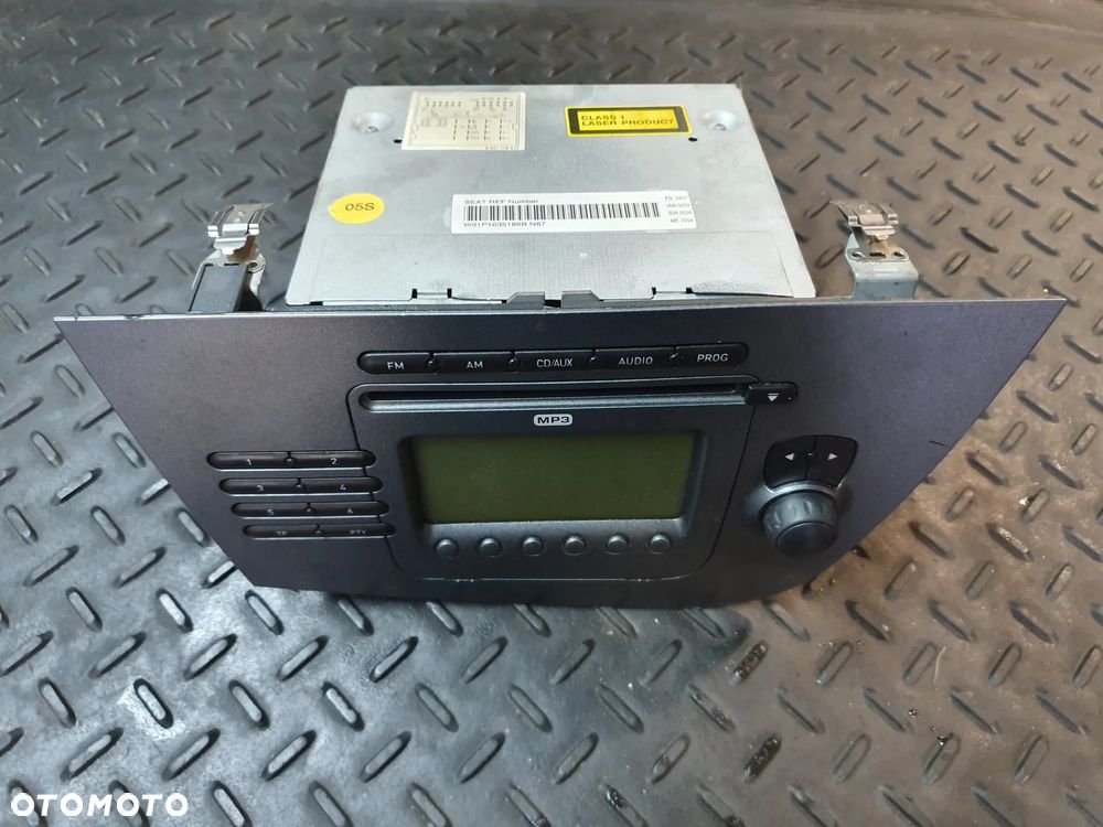 RADIO ODTWARZACZ CD SEAT LEON II 1P1035186B MP3 - 1