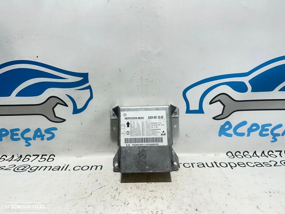 .Módulo Centralina Airbag SRS Mercedes Benz A2049013502 2001 - 2017 - 2
