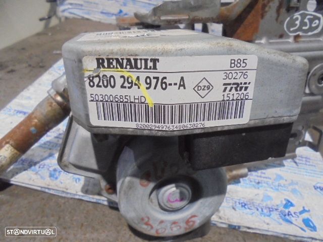 Coluna Direção/Motor Direção 8200294976A  50300685LHD RENAULT CLIO 3 FASE 1 2007 1.2I 75CV 5P PRETO - 2