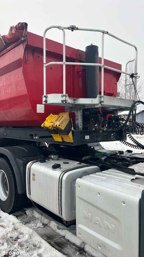 Langendorf Naczepa Wywrotka SKS-HS 20-25 Szeroki Rozstaw, Osie Saf, Mulda Stalowa Idealna pod 4x4 (Schmitz, schwarzmuller,Meiller,Carnehl) Oś Podnoszona 38 ton Dmc - 10