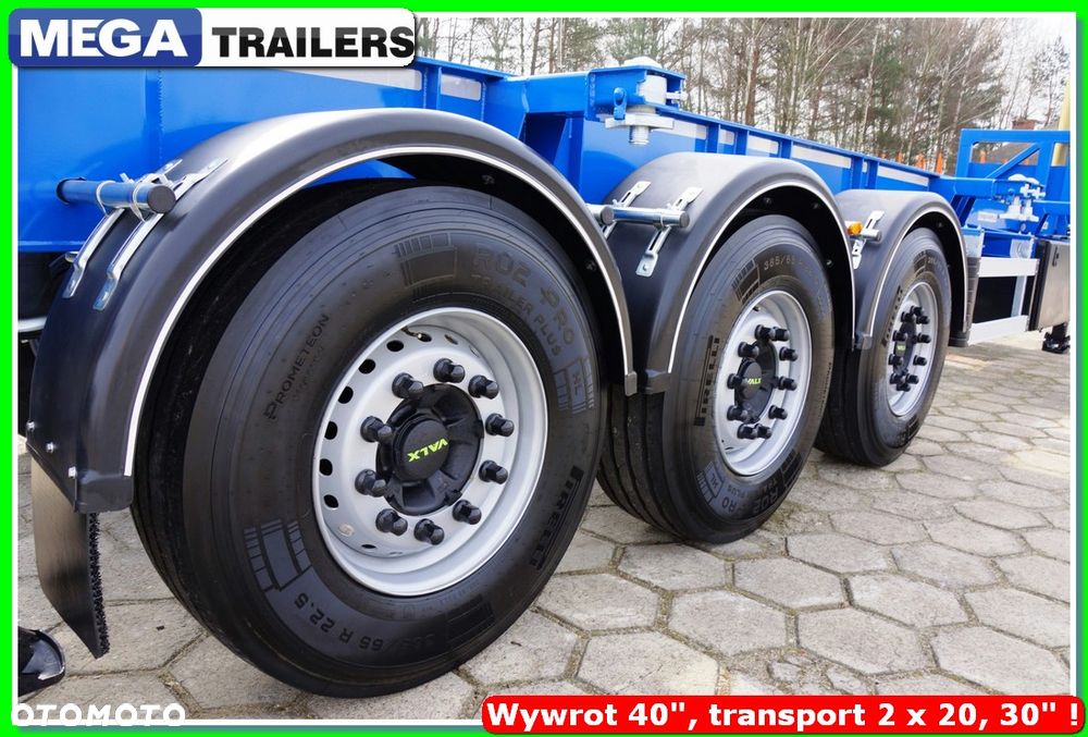 Mega 65 m³ wywrotka na kontener 40 Ft / do 44,0 T DMC zestawu !!! - 13