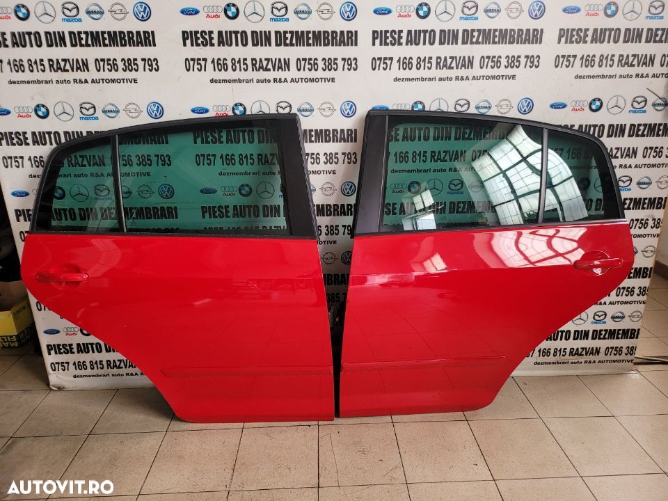 Usi Usa Portiera Stanga Dreapta Spate Vw Golf 6 VI Plus An 2008-2013 Impecabile - 1