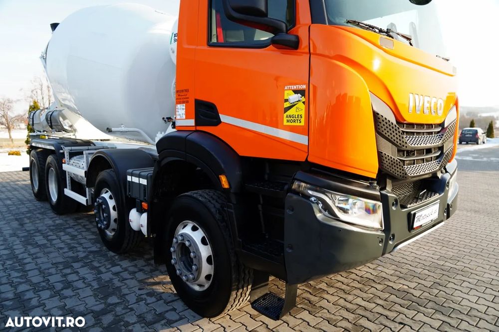 Iveco X-WAY 420 / 8X4 / 9 MIXER CUBIC / SCHWING STETTER / AUTOMAT / EURO 6 - 8
