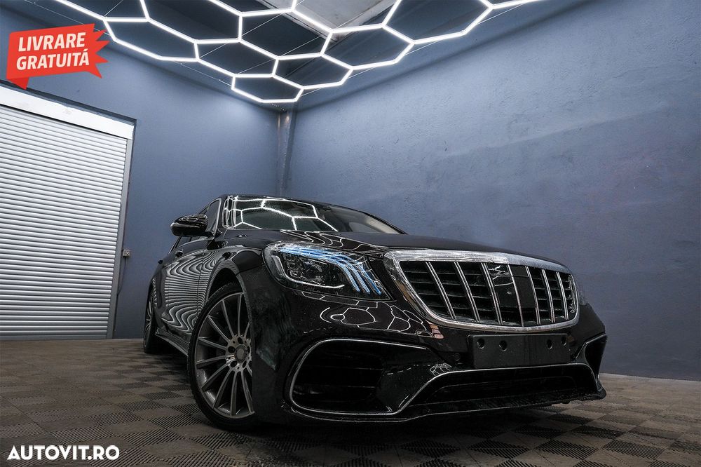 Bandouri Laterale cu Stickere Laterale Negru Mat si Lampi Semnalizare Mercedes G-C- livrare gratuita - 19