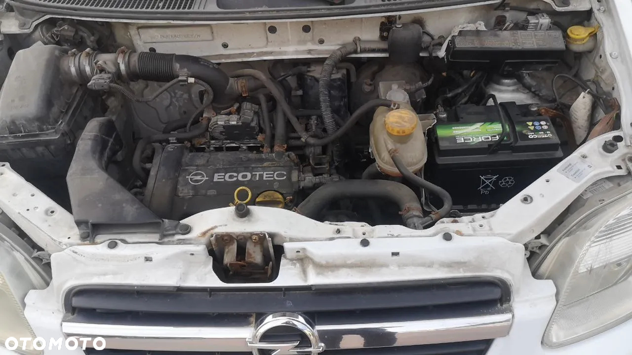 KAROSERIA DRZWI BŁOTNIK REFLEKTOR ZDERZAK OPEL AGILA BIAŁA + ELEMENT ŻÓŁTE I ZIELONE - 24
