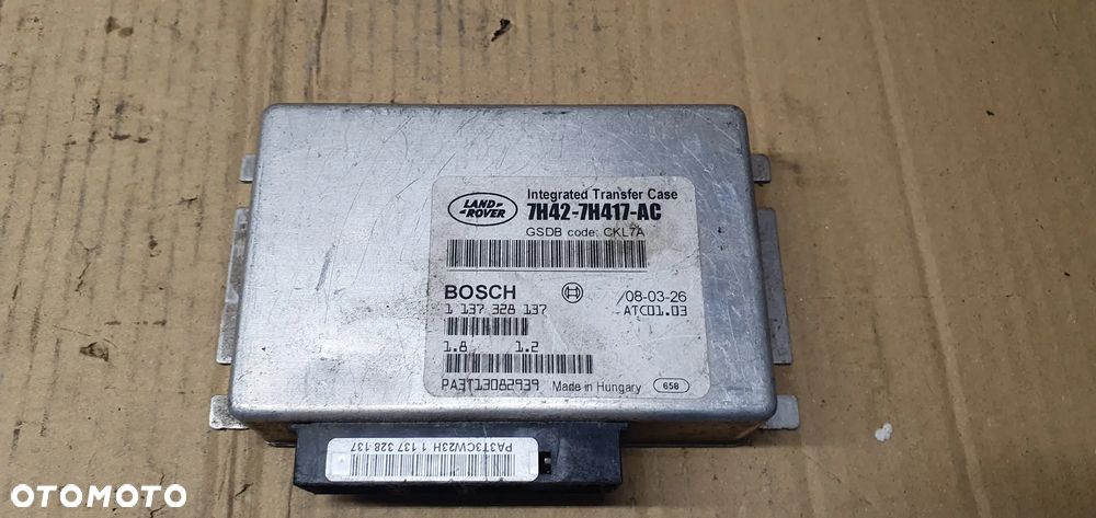 Moduł sterownik reduktora Land Rover Discovery III 7H42-7H417-AC - 1