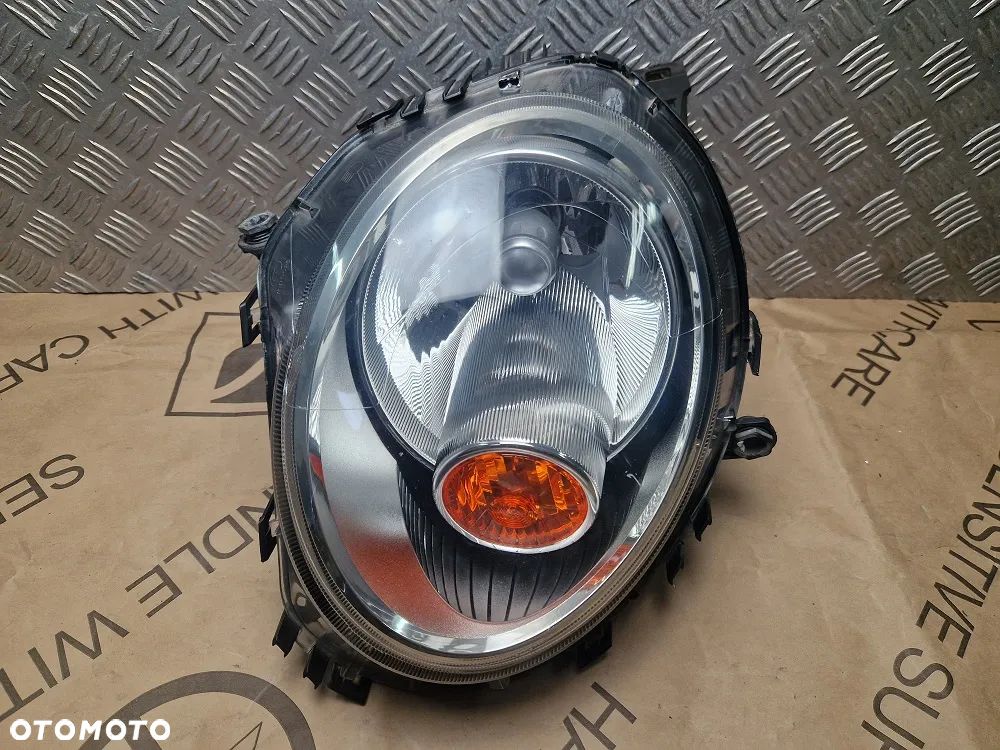 MINI ONE CLUBMAN  R56 R55 R57 LCI LIFT LAMPA REFLEKTOR PRZÓD PRZEDNIA LEWA PRAWA KOMPLET - 3