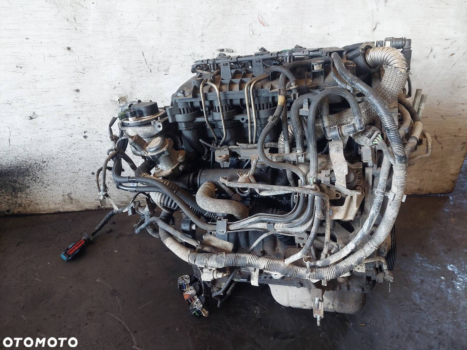 SILNIK DIESEL + POMPA WTRYSKI TURBO FORD FOCUS MK2 1.6 TDCI G8DA - 1
