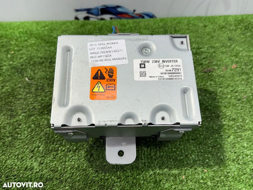 CALCULATOR INVERTOR OPEL MOKKA 1.6 BENZINA 2015 COD OEM 545249971 10R0312724 2012-2016 - 1