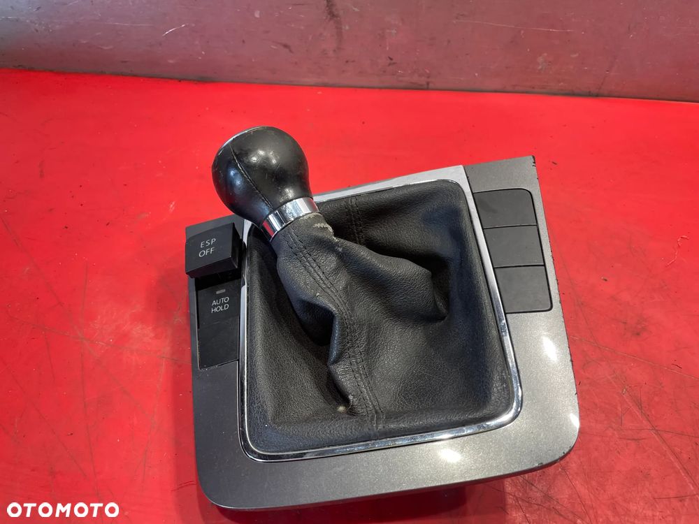 Gałka zmiany biegów mieszek ramka VW Passat B6 3C0864263C - 1