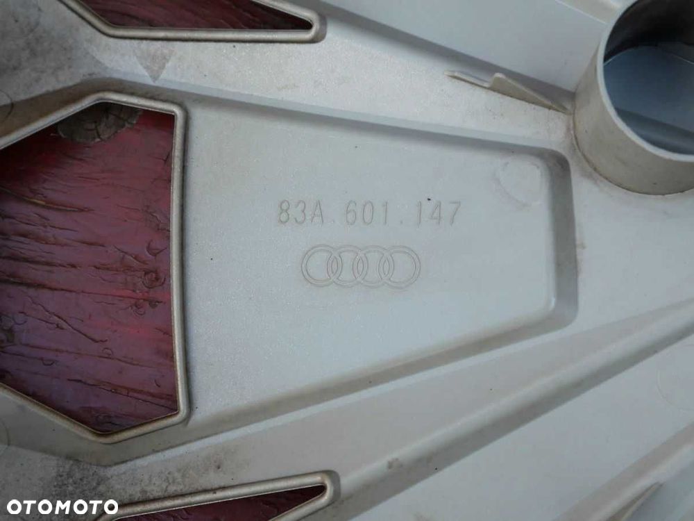 Oryginalne kołpaki 17" do AUDI OE 83A601147 Bardzo Ładny Komplet Używane - 6