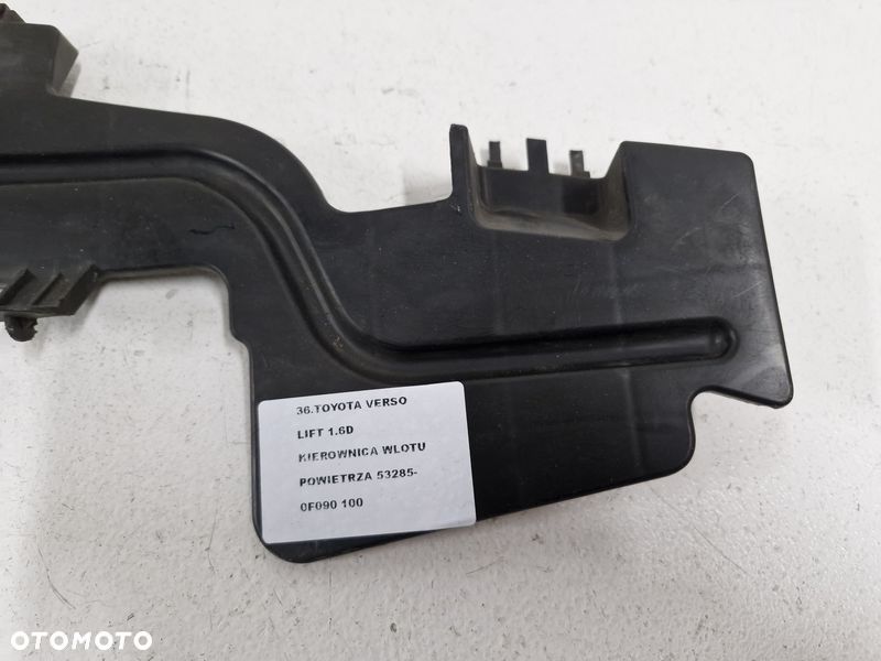 toyota verso lift 1.6 d kierownica powietrza wlot kanał 53285-0f090 - 2