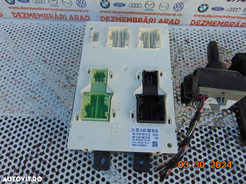 Kit pornire Mercedes vito w447 1.7 diesel viano 1.7cdi kit pornire ecu - 3
