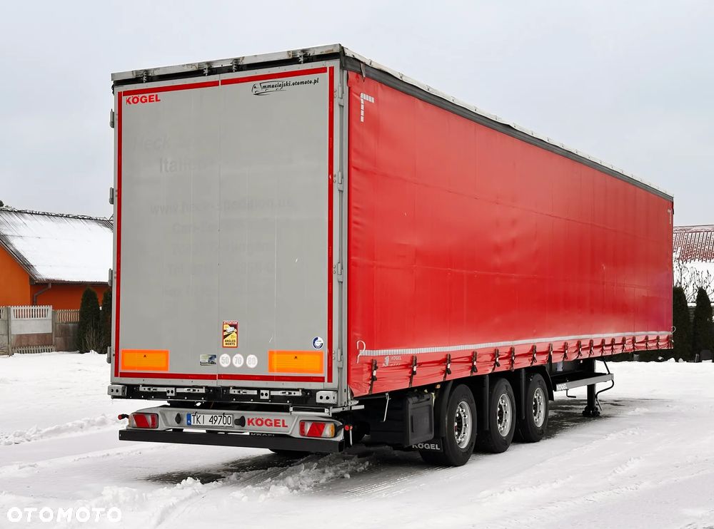 Kögel MEGA / LOW DECK / FIRANKA / Osie SAF / - 4