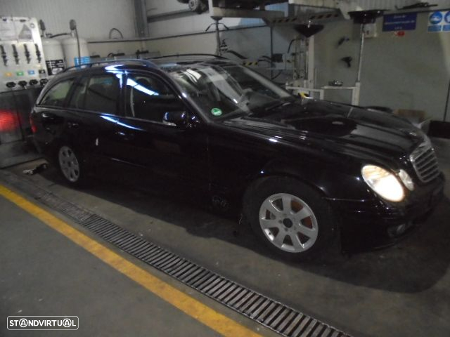 Carro MOT: 646821 CXVEL:  716654 MERCEDES S211 W211 FASE 2 2008 220CDI  170CV 5P PRETO DIESEL - 2