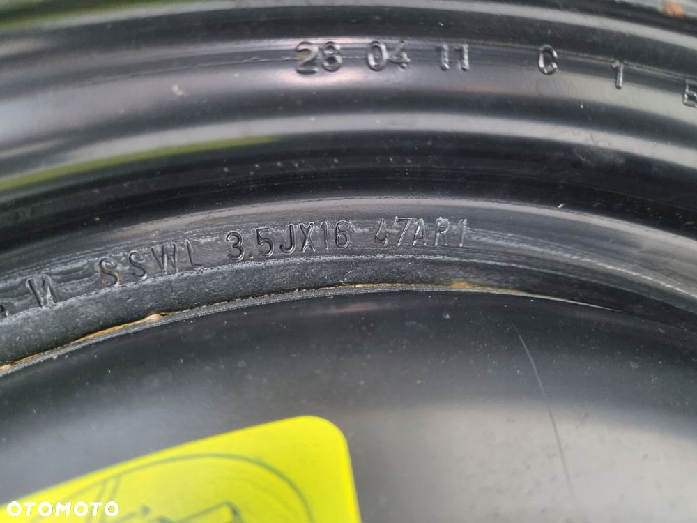 KOŁO DOJAZDOWE Peugeot 3008 5008 dojazdówka 135/90 R16 4x108 Citroen C4 II - 6