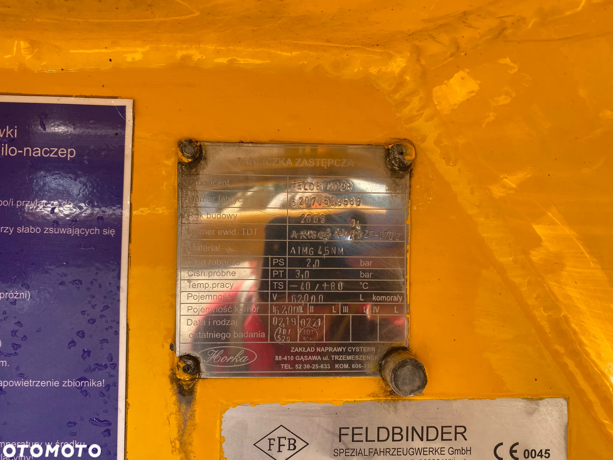 Feldbinder EUT 62.3 5 komór - 10