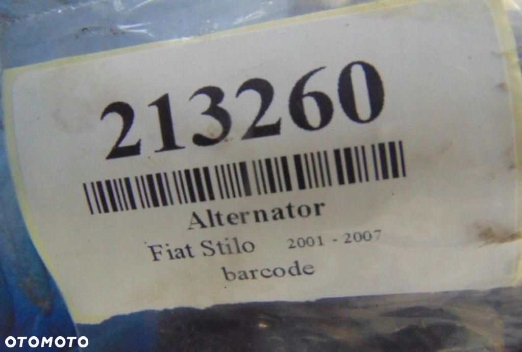 FIAT STILO 1.6 ALTERNATOR - 7