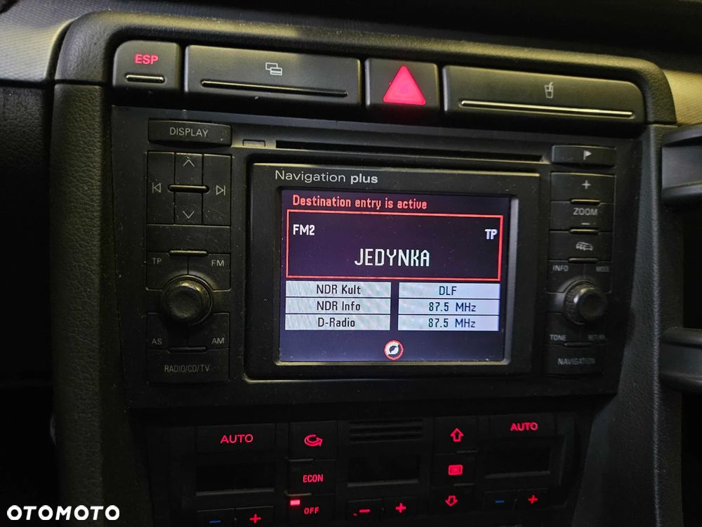 Radio 2 DIN Radioodtwarzacz 4B0035192K Blaupunkt Navigation Plus Audi A4 B6 B7 A6 C5 Ksiażka Kod - 5