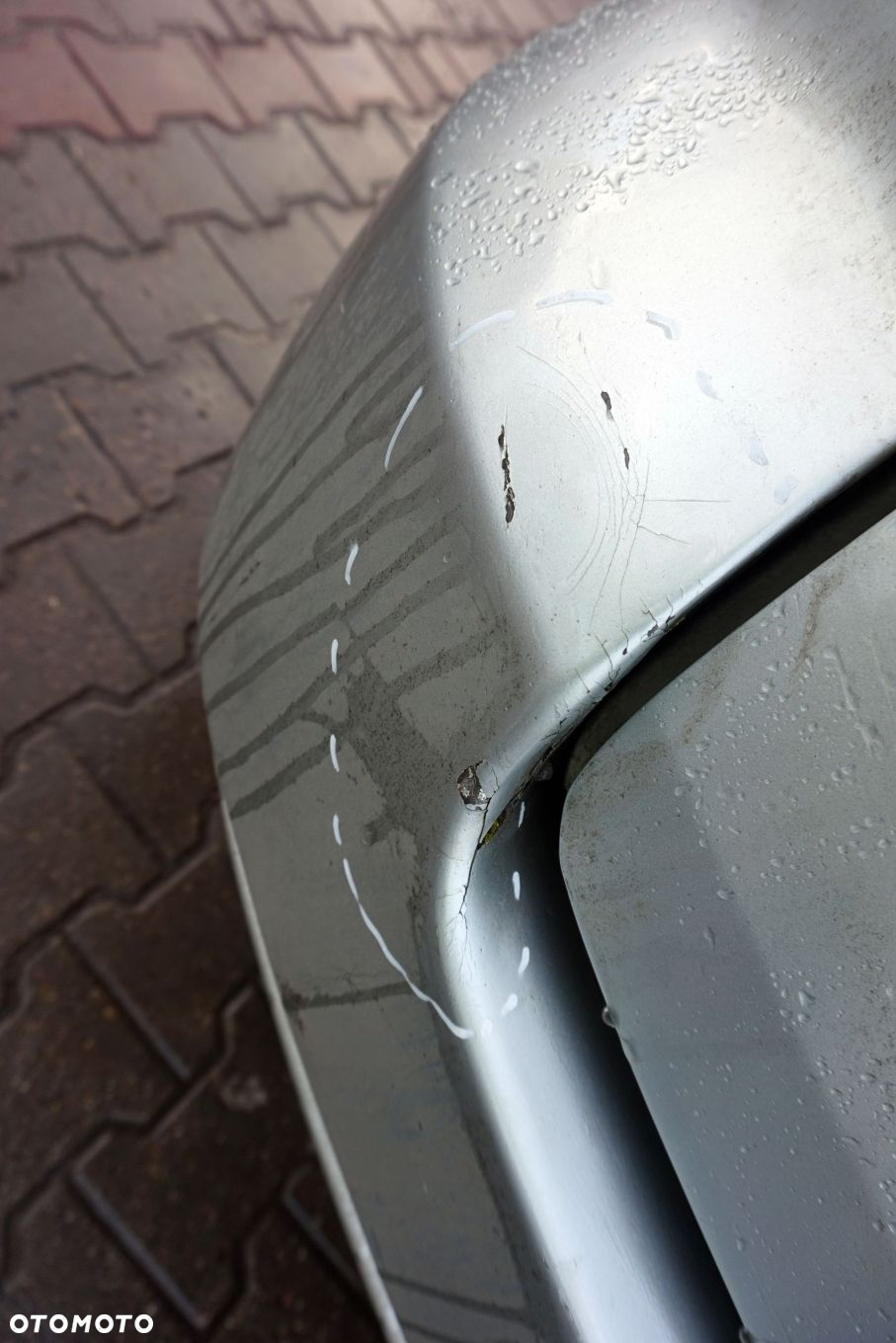 ZDERZAK TYLNY 6 I GG KOMBI 25H  SREBRNY MAZDA 2002-2007 - 5