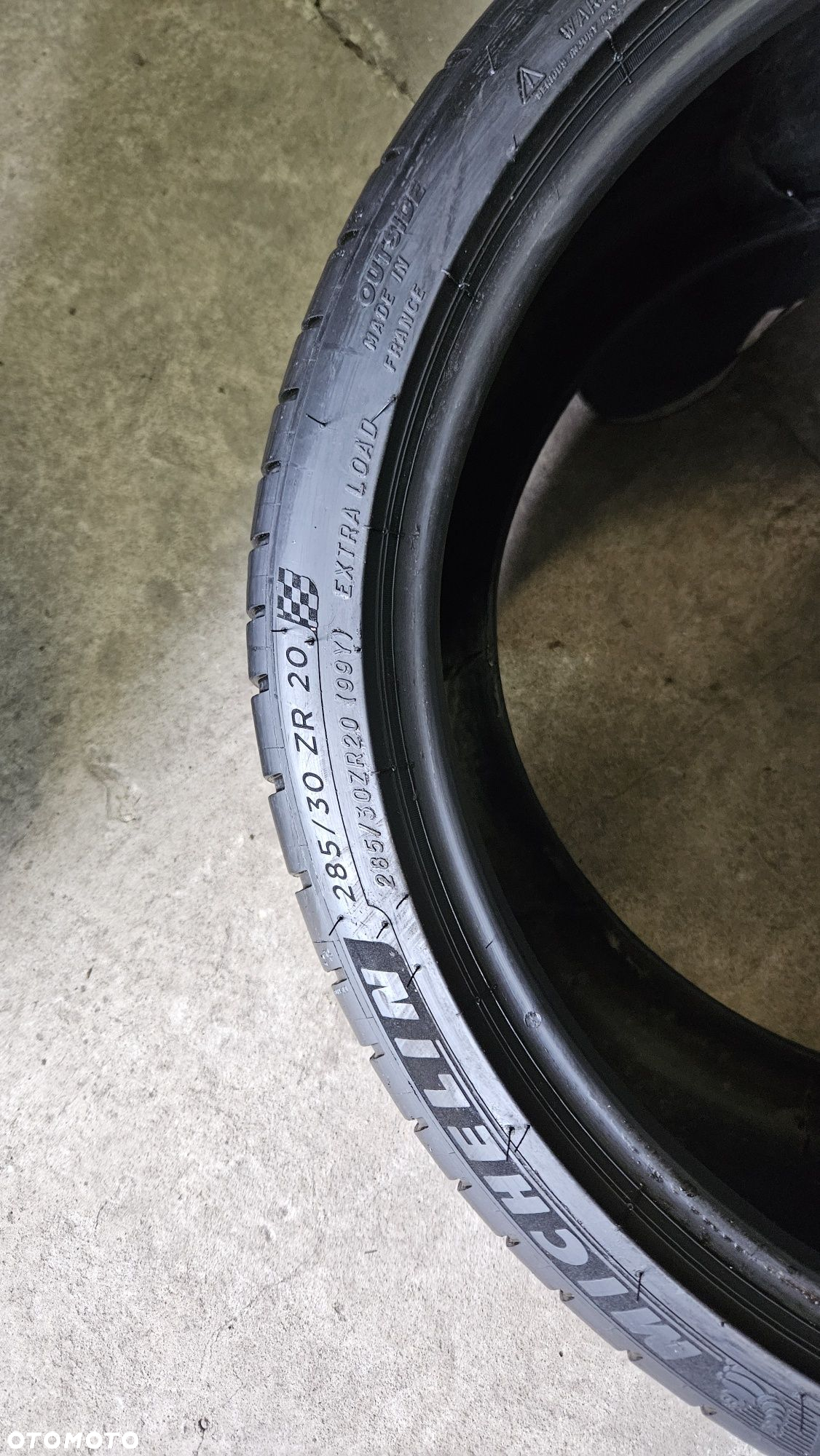 opona używana 285/30R20 Michelin Pilot Sport 4S * - 6