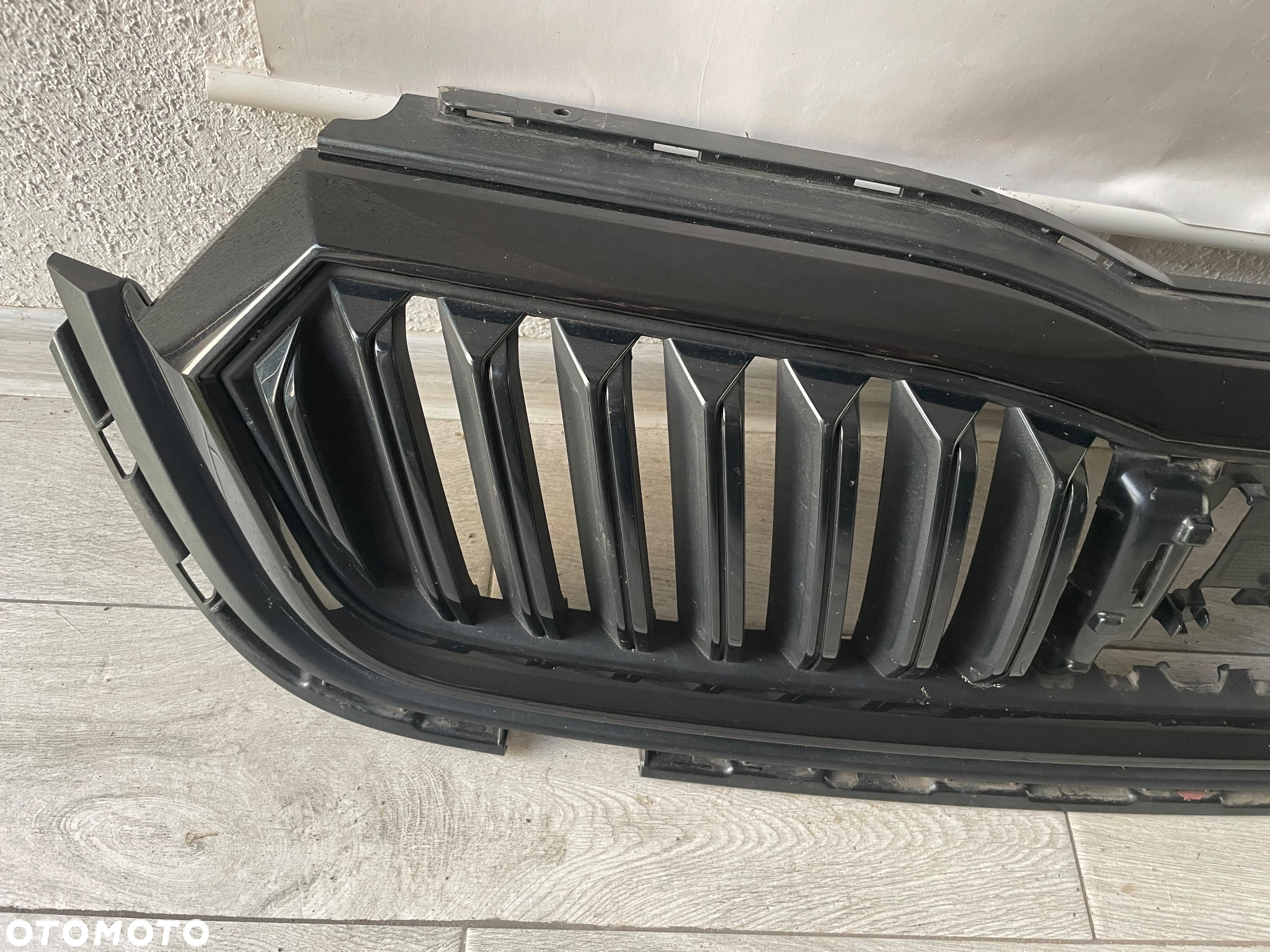 Grill Atrapa Skoda OCTAVIA IV Black Shadow Czarny Oryginał - 6