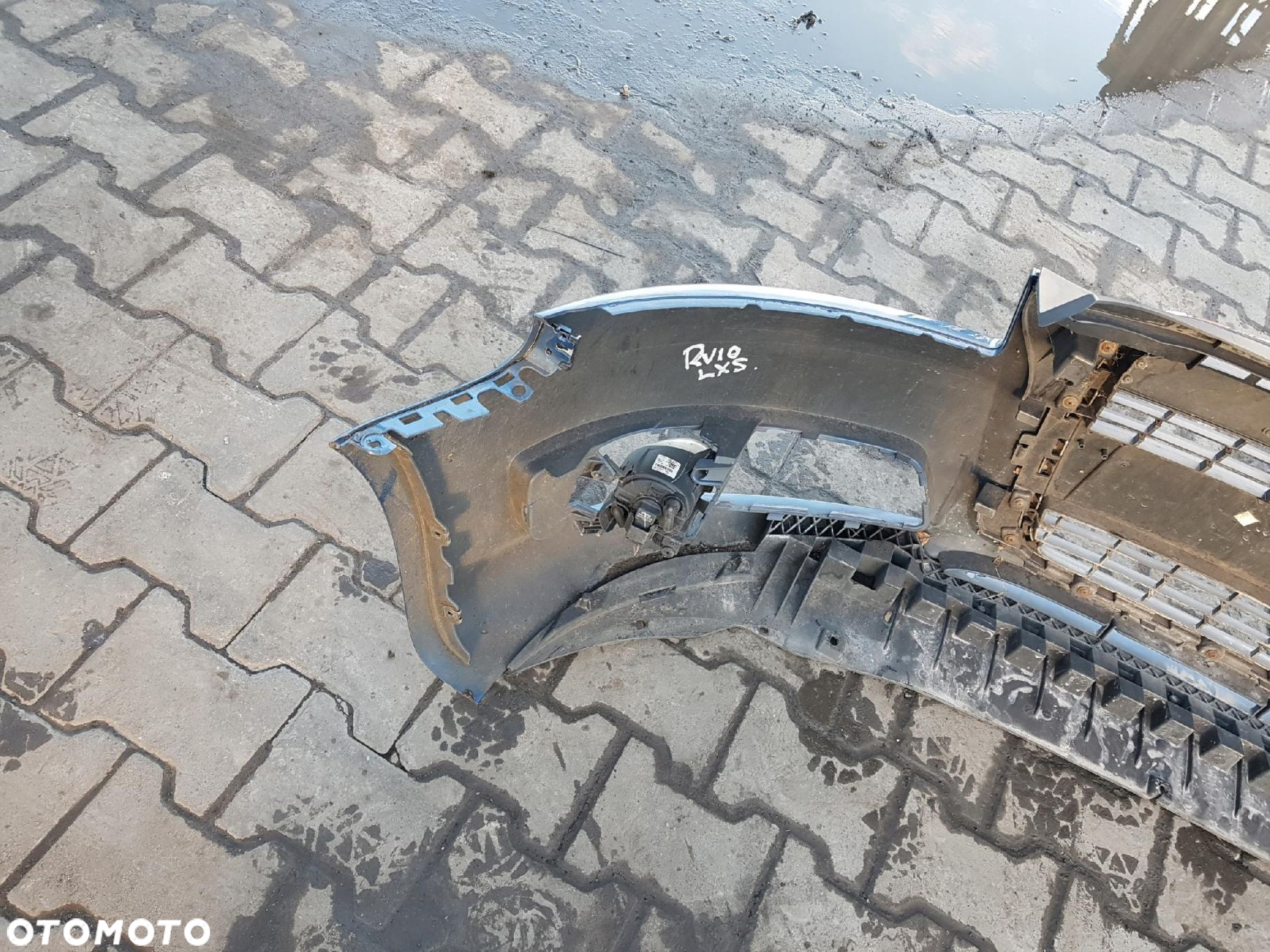 AUDI A3 8P LIFT 08-12r ZDERZAK PRZÓD GRILL LX5V - 14