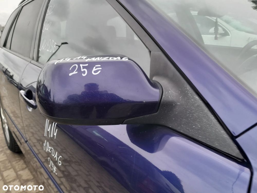 MAZDA 6 LUSTERKO PRAWE PRZEDNIE PRAWY PRZÓD KOLOR: 25E - 1